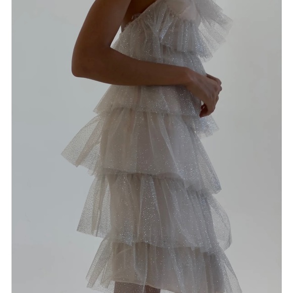 THE BAR KAI DRESS SPARKLE BLANC (perfect for BRIDES!!!) - Picture 4 of 5